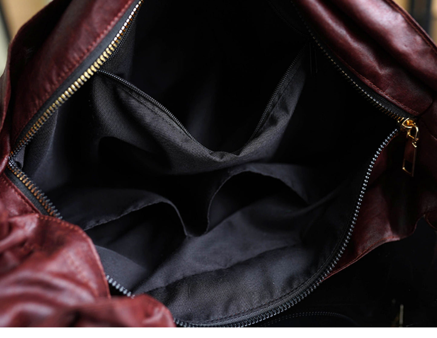 Gambiered Canton Gauze "Tortoise-Crackle" Lotus Leaf Drawstring Bag