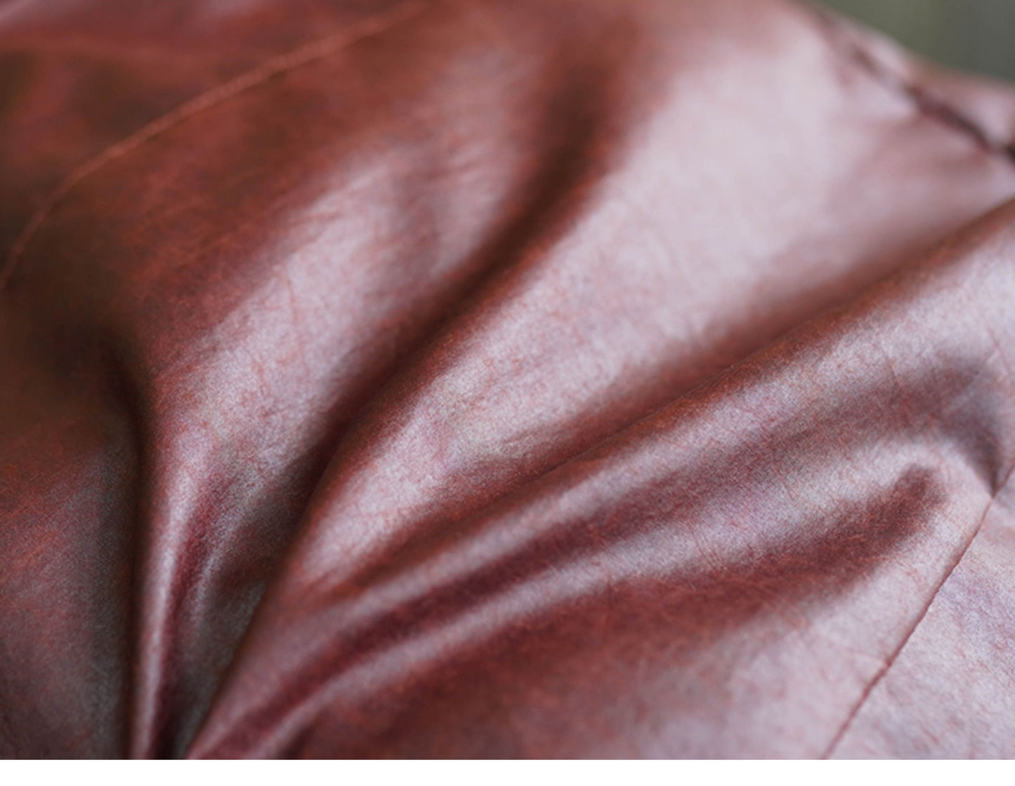 Gambiered Canton Gauze "Tortoise-Crackle" Lotus Leaf Drawstring Bag