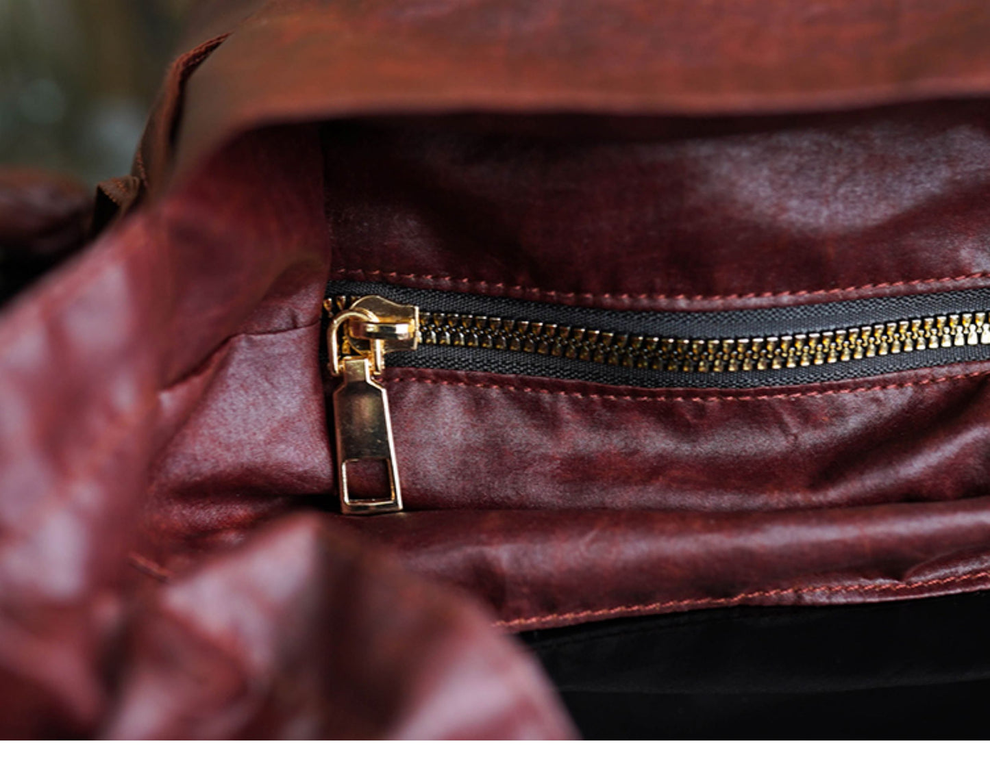 Gambiered Canton Gauze "Tortoise-Crackle" Lotus Leaf Drawstring Bag