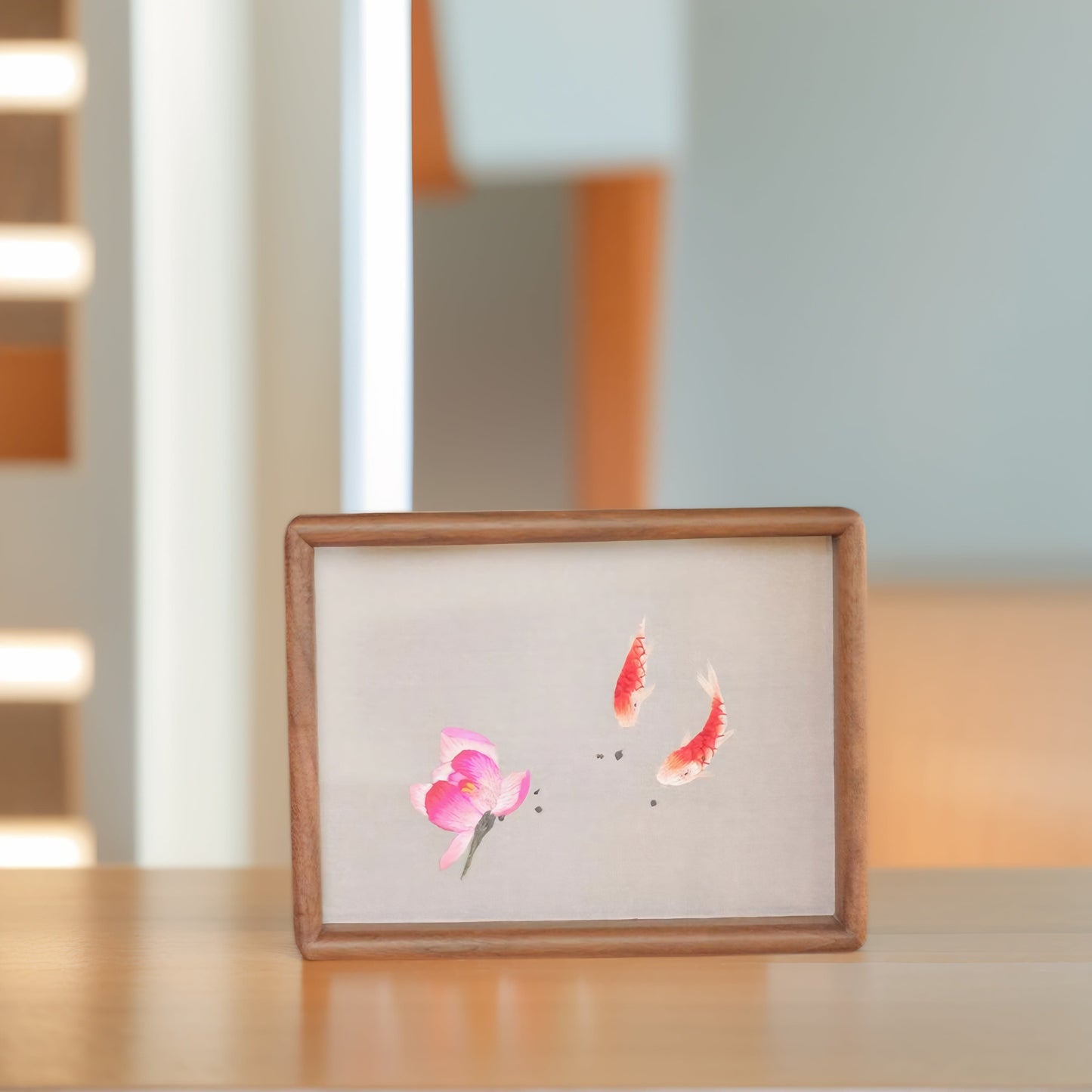 Chinese Double-Sided Embroidery Panda Wall Art - Handstitched Xiang Embroidery on Walnut Wood, Glass-Free Display, Asian Home Decor Gift