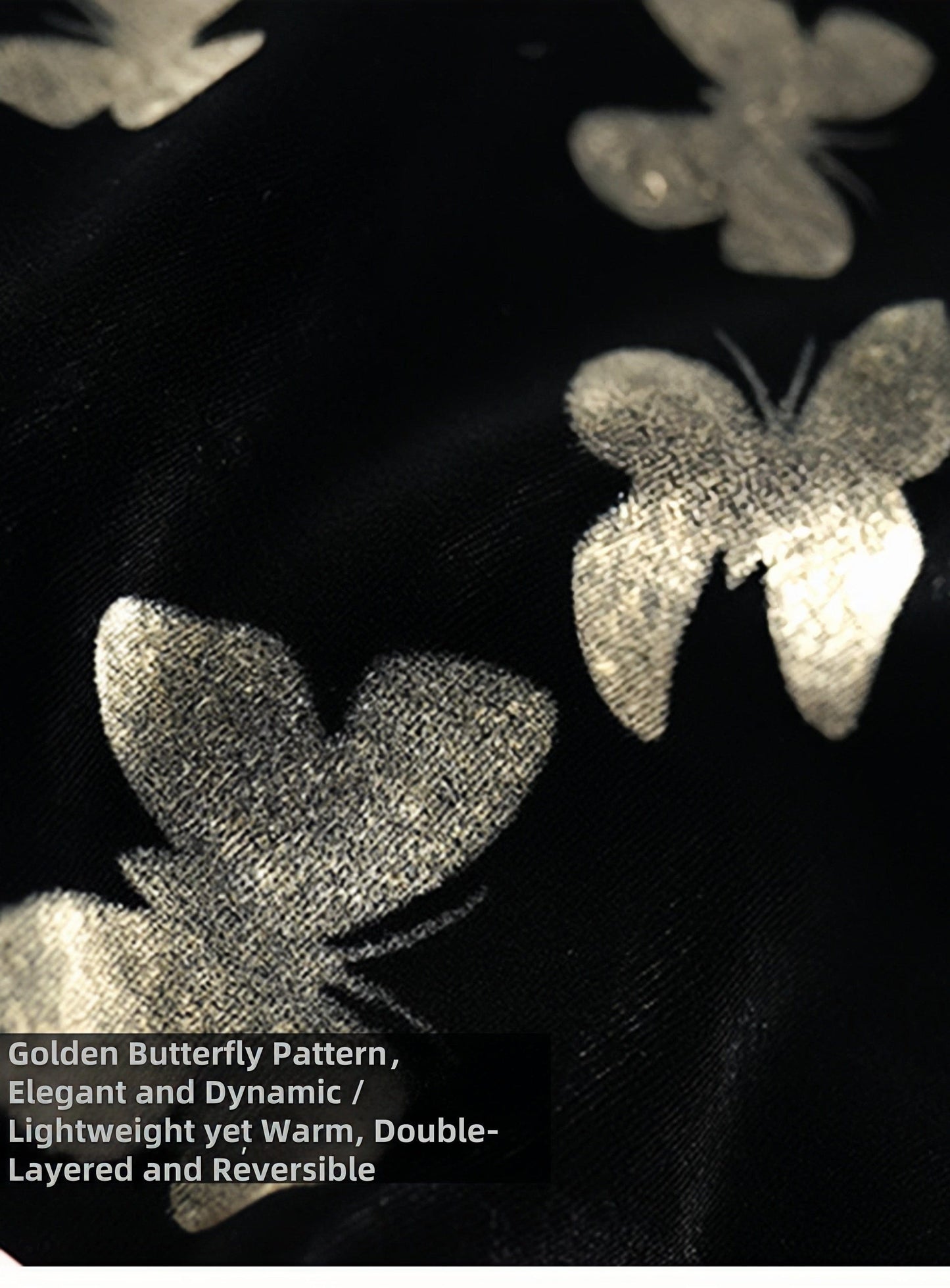 New Chinese Style Velvet Silk Scarf - Double-Layer Winter Shawl for Women with Butterfly Print, Mulberry Silk Luxury Wrap