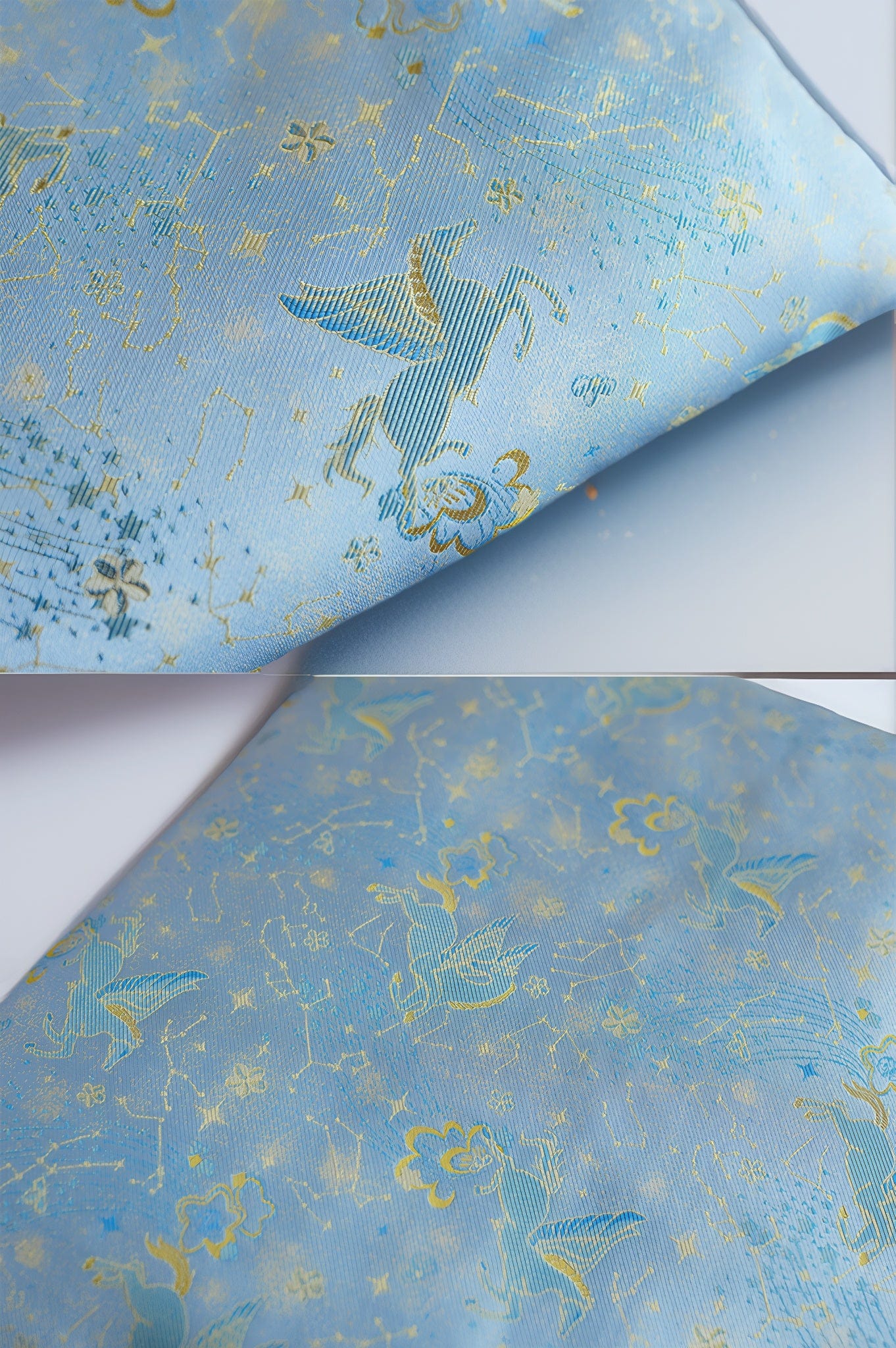 Dream Pegasus Shoulder Bag - New Chinese Style Song Brocade Silk Underarm Purse, Elegant Oriental Crossbody Bag for Women