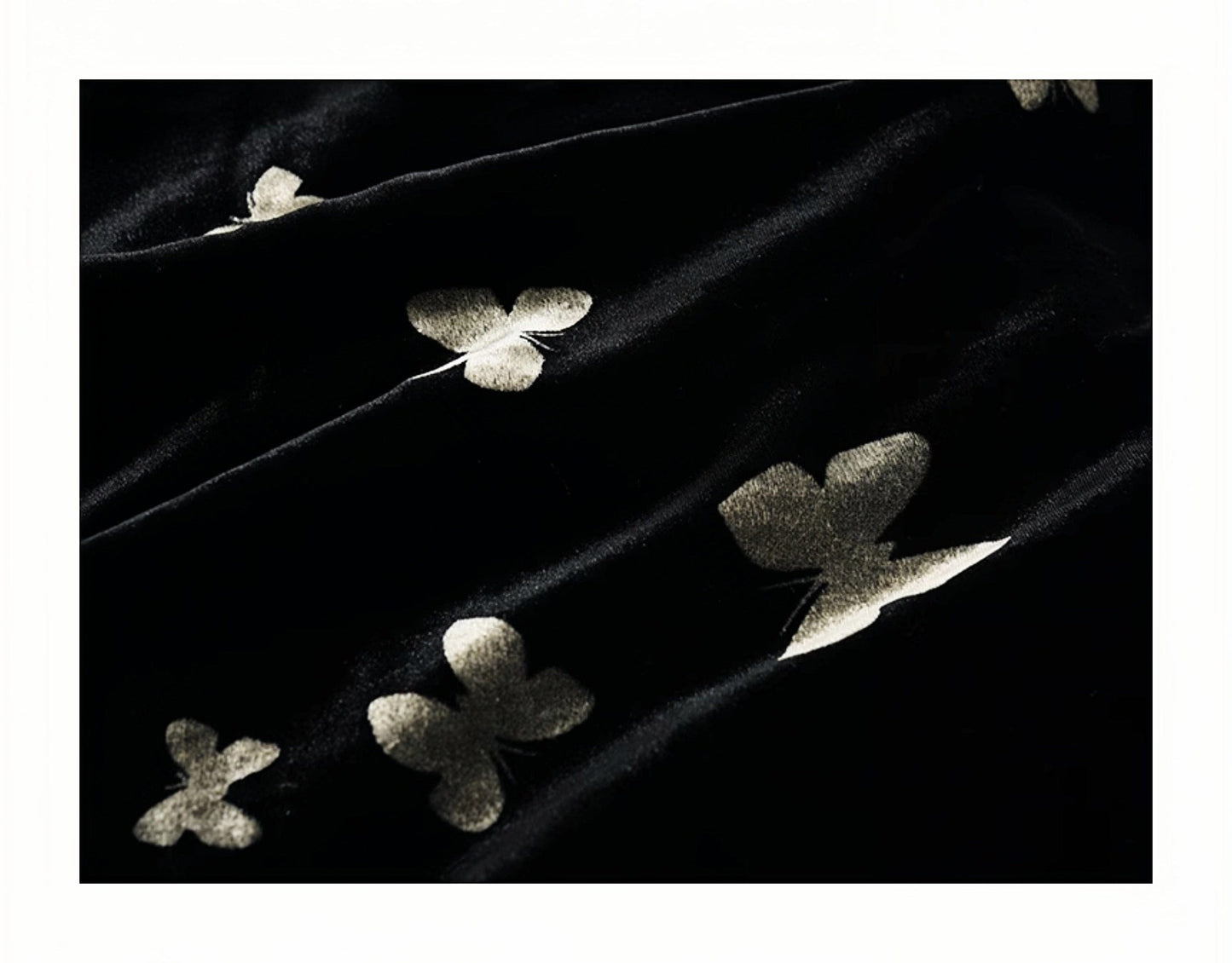 New Chinese Style Velvet Silk Scarf - Double-Layer Winter Shawl for Women with Butterfly Print, Mulberry Silk Luxury Wrap