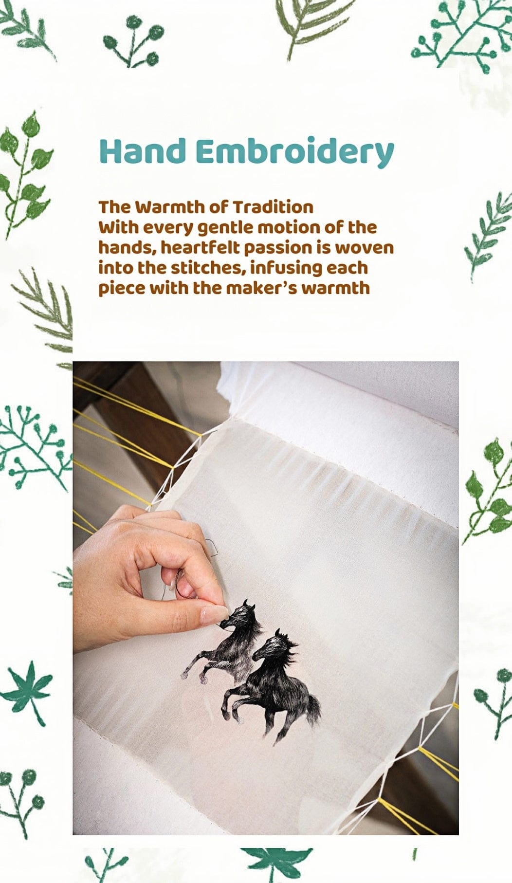 Double-Sided Art Ornament - Handmade Xiang Embroidery Display with Auspicious Birds & Flowers, Meticulous Needlework Home Decor