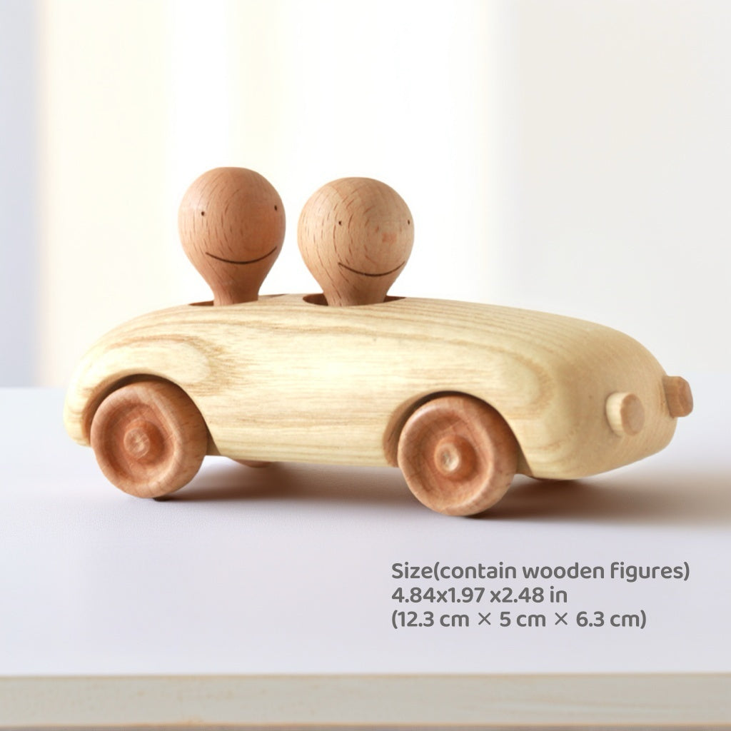 Crafted by master artisans from reclaimed teak and walnut wood, this ​handmade wooden car decor​ combines traditional craftsmanship with modern elegance. Each piece features a ​natural beeswax coating​ for scratch-resistant protection, ensuring durability while maintaining a non-toxic, eco-friendly profile