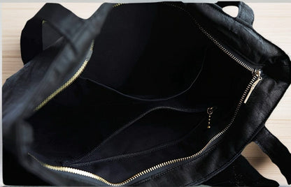 Auspicious Red Persimmon Xiangyunsha silk Tote