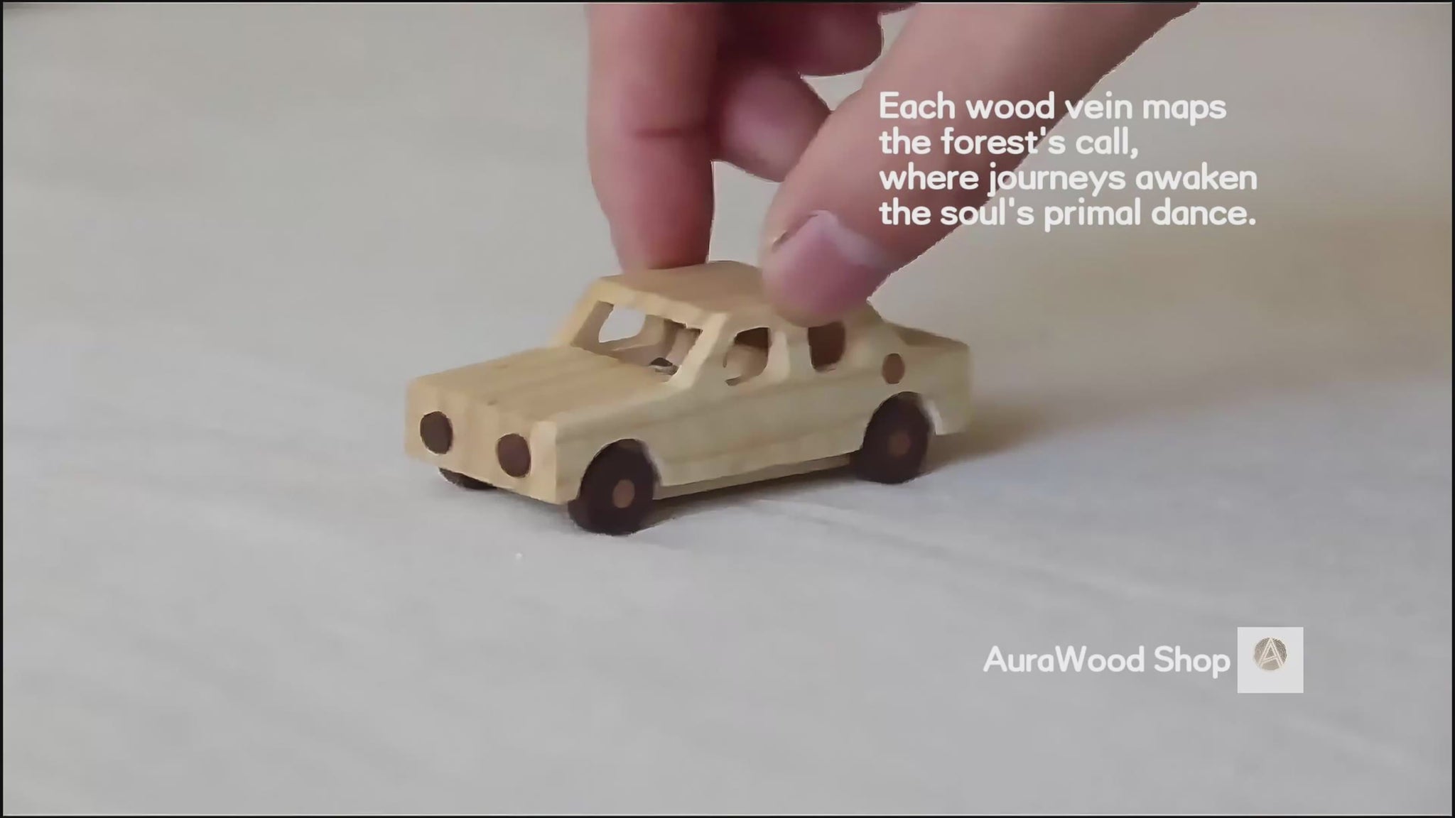 Handmade from premium Ash & Walnut wood, this SUV car ornament features natural beeswax coating for scratch-resistant protection. Ideal eco-friendly interior decor for luxury vehicles or unique gifts for car enthusiasts.